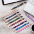 Inspirational Quotes Ballpoint Pen, 2-in-1 Touch Screen Stylus, Retractable with Stylus Tip, 1.0 mm Black Ink, 10 Count