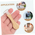 HOODANCOS 12pcs Set Bamboo Shopping Trolley Release Keyring Disassemblable Token Coins Key Ring for Easy Access