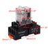 TWTADE/DC 12V Relay 5A Electromagnetic Power Coil Relay, 14 Pins with Indicator Light & Socket Base