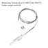 MECCANIXITY K Type Thermocouple Temperature Sensor Probe 2x100mm 6.6ft Wire Stainless Steel 0 to 1000°C (32 to 1832°F)