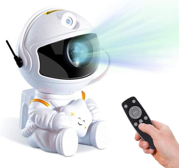 SHJQJJLBCQ Galaxy Light Projector for Kids and Adults - Astronaut Night Light