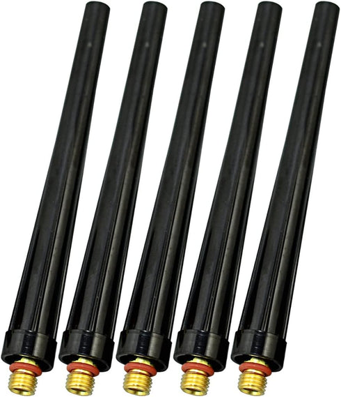 RIVERWELD 41V24 TIG Back Caps Long Fit for SR DB PTA WP 9 20 25 TIG Welding Torch Series, 5pk