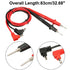 uxcell 2pcs 32.68'' Test Leads Probe for Digital Multimeters, 1000V 10A with 4mm Banana Plug