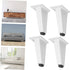 LIFKOME 4pcs Cabinet Feet for Bathroom Tv Stand Sofa Support -Skid High Load Capacity Easy Installation for Furniture