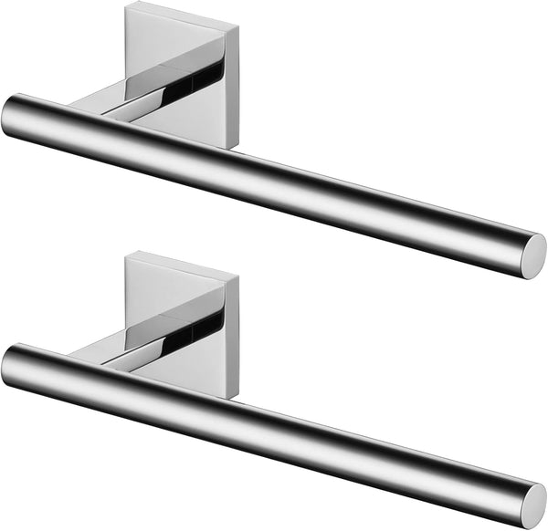 KOKOSIRI Hand Towel Bar Chrome Bathroom Towel Rail Holder Kitchen Paper Holder