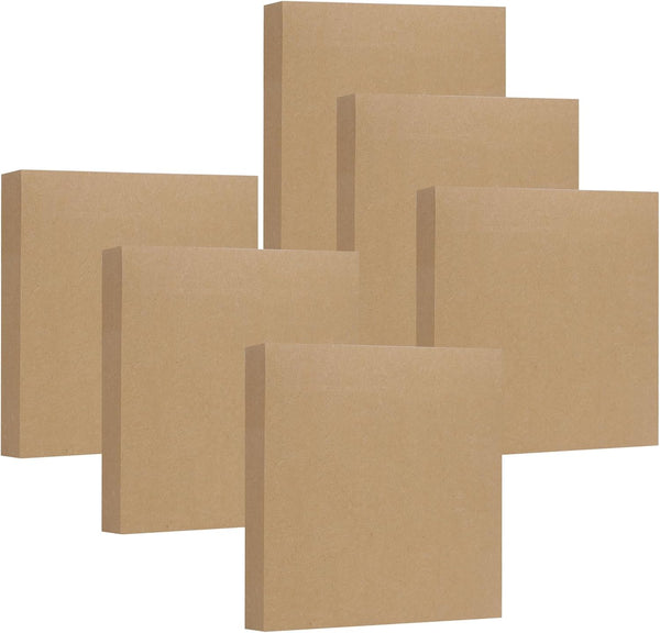 NatureTouch Sticky Notes 6 Packs, 3 x 3 Inches Adhesive Self-Stick Notes, Multiple Designs for Office Home School