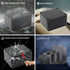 LeMotech Electrical Box ABS Plastic Project Box IP65 Waterproof Junction Box for Electronics, Black 2.48x 2.28x 1.37