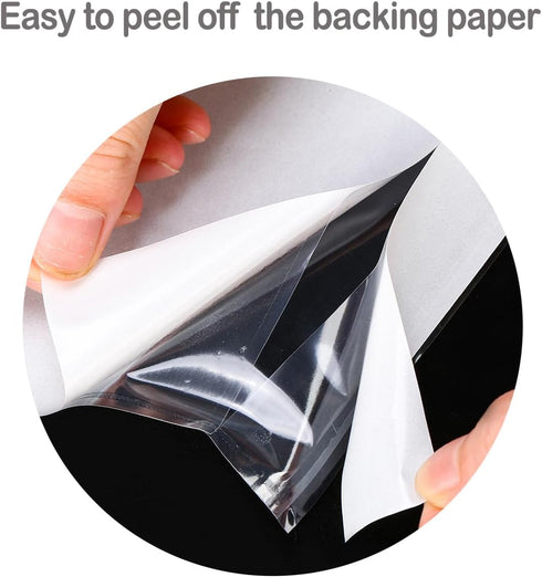 BEUYI Packing List Envelopes, Clear 9.5'' x 6.7'', Adhesive Shipping Label Pouches, Fits Half Letter-Size Paper (240