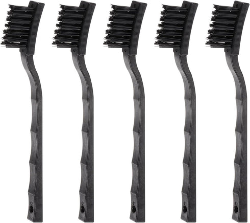 5pcs Anti-static Cleaning Brush Set, 16x30mm PV Plastic Conductive Bristles for PCB, Laptop, Keyboard