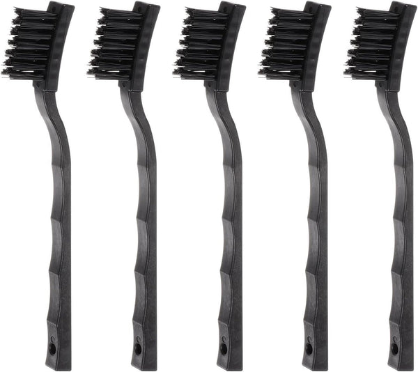 5pcs Anti-static Cleaning Brush Set, 16x30mm PV Plastic Conductive Bristles for PCB, Laptop, Keyboard