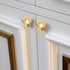 Ywmsfl Furniture Decorative Handle Modern Brass Dressers Knob Mushroom Shape Bedside Cabinet Pull Easy to Installation