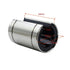 LM30UUOP Linear Ball Bearings, Open Type 30mm Bore Dia, Nickel Plated, Pack of 4