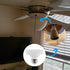 Bulb E26 Bulb, 10W 75W, Dimmable, 1100LM, 5000K, E26 Bulbs (5000K, 2 Pack) LED Puck Light with Screw, Mini Flat Light