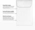 LUXPaper #1 Coin Envelopes, 2 1/4" x 3 1/2" Crystal Metallic, 50 Qty
