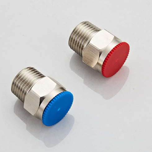 Gangang One Pair BSP 1/2“ Female to NPT 1/2" Male Thread Adapter, Pipe Fitting Reducer Connector
