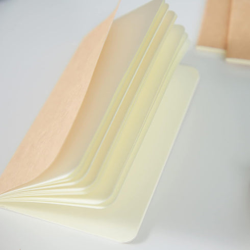TWONE Pocket Notebook, 24 Pack Softcover Small Notebook for Taking Notes, Plain Paper, 30 Sheets, 3-1/2” x 5-1/2”, Kraft Brown Cover