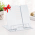 MSDADA Desk Book Stand: Adjustable Metal Cookbook Holder for Recipes and Textbooks