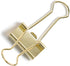 U Brands Small Binder Clips, 72 Count, Metallic Gold, Office Organization Supplies, 19mm