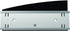 Deflecto Nameplate Sign Holder, Interior Image, Silver and Black, 8-1/2” x 2” (89105)