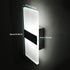 Dimmable 12W, HS521-1 Lightess Modern Wall Sconce Up Down Wall Lights Acrylic LED Wall Lamp for Hallway Bedroom