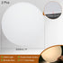 9" 2 2.7mm PATIKIL Diameter Lampshade Diffuser, Pcs Thick Round Diffuser Sheet for Drum Lampshades, Pendants Light, DIY
