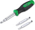 SK 6-in-1 Screwdriver, All in One Multi-bit Magnetic Tool with S2 Steel SureGrip Handle