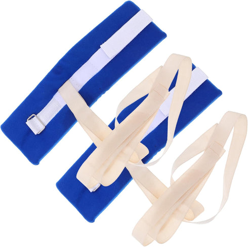 minkissy 2pcs Elderly Patient Strap for Medical Grade Wrist and Ankle Holders