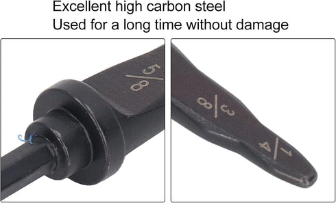 Copper Pipe Tube Expander HVAC Repairing Pipe Swaging Tool Manual Expanding Tool 1/4in 3/8in 1/2in 5/8in for Air Conditioner Refrigeration Install Maintain Repair