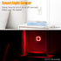 YUNLEX 4 Pack 0% 3-Level Red Night Light with Dusk to Dawn Sensor, Eye-Care Reflected Glow, Blue Light True Red LED
