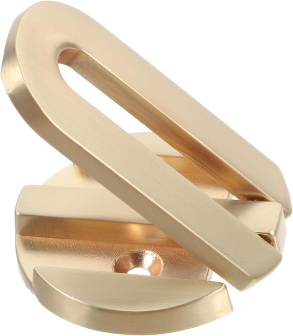 Uonlytech Cabinet Knobs Concealed Drawer Pulls for Furniture Hardware Elegant Golden Finish
