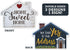 Calendars and More, Inc. Real Estate Social Media Testimonial Photo Prop Signs - House Shape (1 Sign)