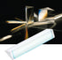 K9 (15x15x87mm) Optical Glass Triangular Prism Crystal Rainbow Maker for Physics Education, Light Spectrum, Photo