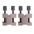 V Block Set with Clamp - Hardened Steel 90 Degree Angle Precision V Block Set with Box