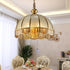 54cm Bulb Crystal Ceiling Fan Pull Chains Purple Round Glass Ice Cracked Beaded Ball Ceiling Fan Pull Chain Extender