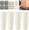 FANLIKIKI Replacement Furniture Legs,Furniture Feet,4PCS Tapered Furniture Replacement Legs, for Cabinet Bed Stools