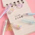 Katartizo 1PC Cute Drifting Bottle Bear Pendant Gel Pen, Sweet Lovely Erasable Stationery for School Office Supplies