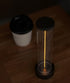 Mini Minimalist Tabe Lamp with Breathing Effect, Cordless LED Desk Lamp Rechargeable Modern Night Lights Portable Lamp