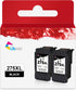 Remanufactured Ink Cartridge Replacement for Canon 275XL 275 XL PG-275 (Black Ink Cartridges, 2-Pack) for TS3522 TR4720