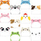Yinder 24 Pads Cute Sticky Notes, Cartoon Sticky Kawaii Sticky Notes, Fun Notepads for Office Home Kids Students