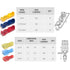 60 Pcs/30 (22-10 Pairs Quick Splice Wire Terminals T-Tap Self-Stripping Nylon Fully Insulated Male Quick Disconnects