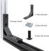 10Sets 78x78mm Black 2020 Aluminum Extrusion Connector Bracket for 2020 Series, 10Pcs Heavy Duty Corner Brackets