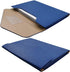 Enyuwlcm PU Leather A4 Document Holder, Waterproof Portfolio Envelope Case with Invisible Magnetic Closure (Blue)