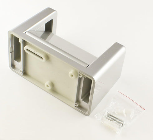 Zoie + Chloe Easy-Snap Toilet Paper Holder, Load and Unload with One Hand