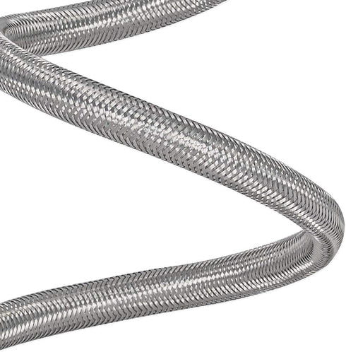 Eastman 60 inch Steel-Flex Faucet Connector, 1/2 Inch FIP x 1/2 Inch FIP, Braided Stainless Steel