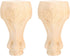 2PCS Zerodis Wood Table Leg, Rubber Wood Furniture Leg Replacement with Exquisite Carving Patterns, for Sofa Coffee