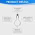 zuozuobubu 2-Pack Bulb Bulb,High Lamp Shade Light Clip Adapter, Clip on Lampshade Adapter & Clip on Lampshade Light
