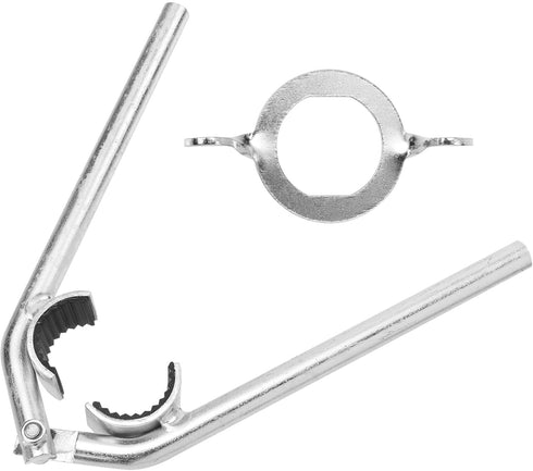 Operitacx 2pcs Wrench Sink Wrench, Knurling Tool for Faucet Maintenance, Multi-Function Joint Pliers for Home Use