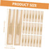 100pcs Packaging SMASOLO French Bread Bags with Window Oil-resistant Homemade Bread for Bakeries Cafes and Food Storage