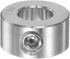 Shaft Collar 3/8" Bore 304 Stainless Steel Set Screw Collars, 3/4" OD, 3/8" Width for Wheel Barrow Axle, Gearbox