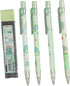 Kawaii Mechanical Pencil Set Include 4 Pcs Dinosaur Mechanical Pencils with 1 Tubes 0.5 mm Pencil Refills and Erasers for Writing, Drawing, Sketching by Pokinge